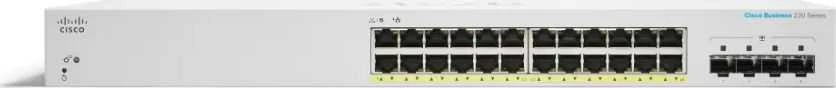 Šakotuvas Cisco CBS220 SMART 24-PORT GE FULL - POE 4X1G SFP