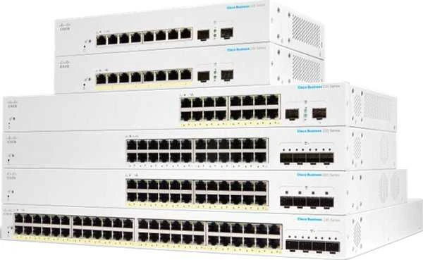 Šakotuvas Cisco CBS220 SMART 8-PORT GE FULL POE - EXT PS 2X1G SFP