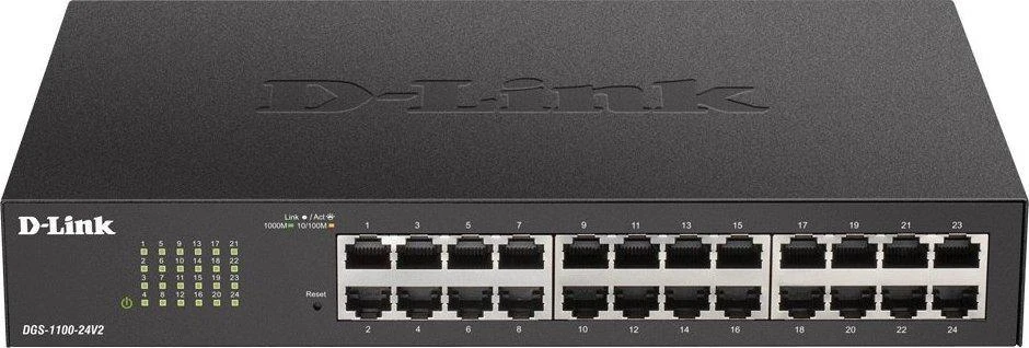 Šakotuvas D-Link DGS-1100-24V2/E