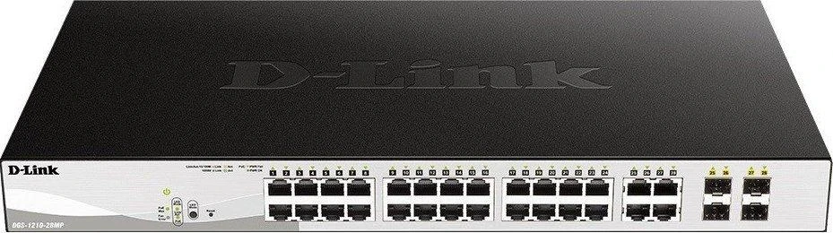 Šakotuvas D-Link DLink Switch DGS-1210-28MP E DGS121028MP E (DGS-1210-28MP E) (DGS121028MP E)