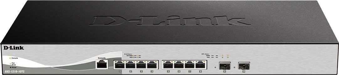 Šakotuvas D-Link | Komutatorius | DXS-1210-12SC | Žiniatinklio valdymas | Darbalaukio kompiuteriai | SFP+ jungčių kiekis: 10 | Kombinuotų jungčių kiekis: 2 | Maitinimo šaltinio tipas: Vienas | 24 mėn.