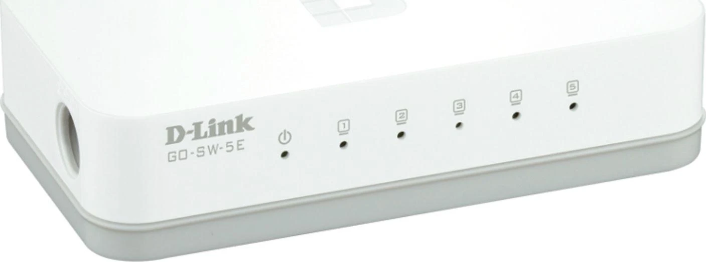 Šakotuvas Jungiklis D-Link GO-SW-5E/E