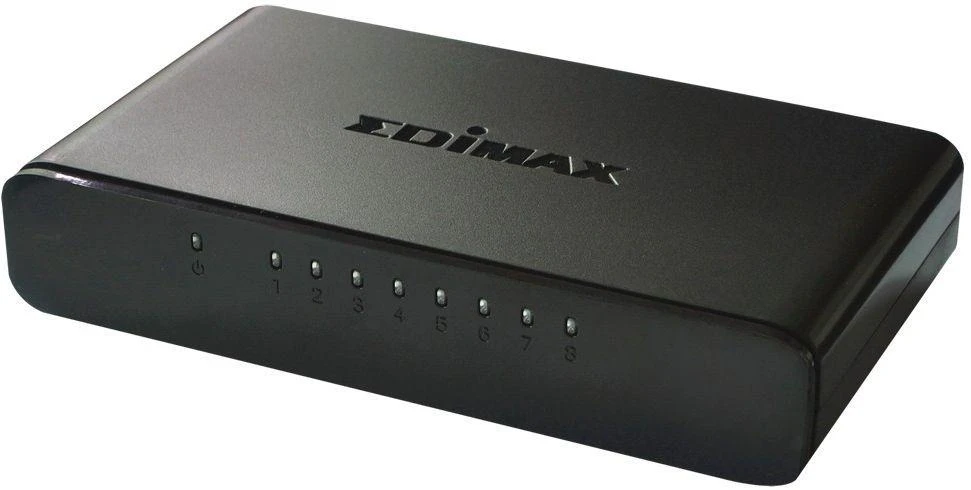 Šakotuvas Edimax Switch ES-3308P Nevaldomas, Stalinis, 10/100 Mbps (RJ-45) jungtys kiekis 8, Maitinimo tipas Vienvietis
