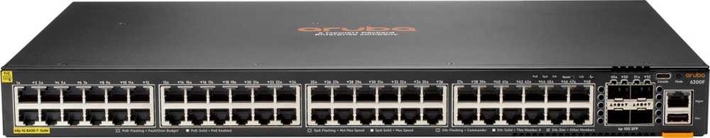 Šakotuvas Hewlett Packard (HP) ARUBA 6200M 48G 4SFP+-STOCK - .
