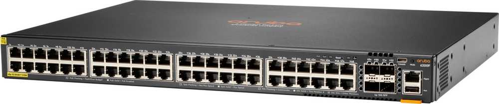 Šakotuvas Hewlett Packard (HP) ARUBA 6200M 48G 4SFP+-STOCK - .