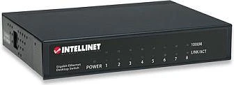 Šakotuvas Intellinet 530347 tinklo komutatorius Gigabit Ethernet (10/100/1000) Juoda