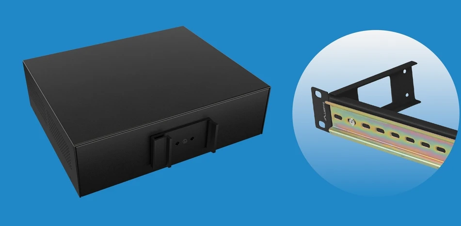 Šakotuvas Komutatorius Lanberg ILFE-8P-1GE-1S-120 Light Industrial PoE 4XBT 4XAT SFP+ETH DIN FAST Ethernet