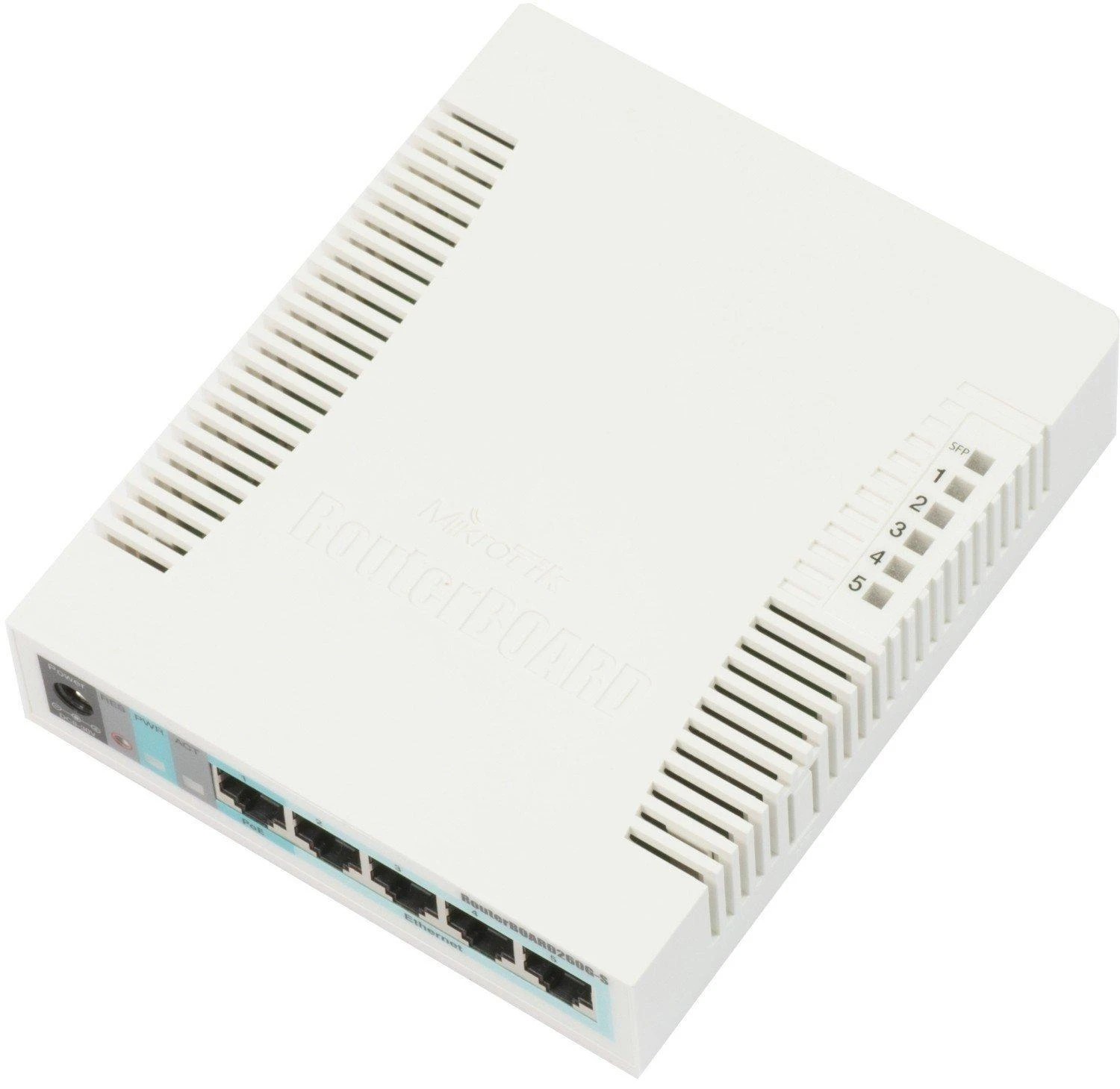 Šakotuvas MikroTik RouterBOARD RB260GS (CSS106-5G-1S) jungiklis