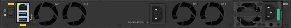Šakotuvas Komutatorius - NETGEAR XSM4328CV 24 Prievadai 10Gbps
