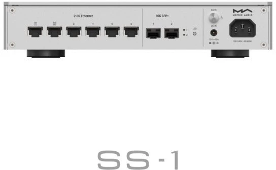 Šakotuvas Planet Matrix Audio SS-1 jungiklis