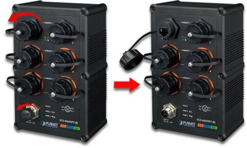 Šakotuvas Switch Planet IGS-604HPT-RJ