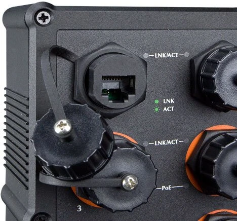 Šakotuvas Switch Planet IGS-604HPT-RJ