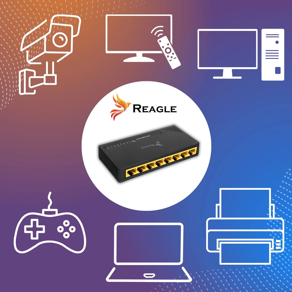 Šakotuvas Jungiklis Reagle RSWIRJ8