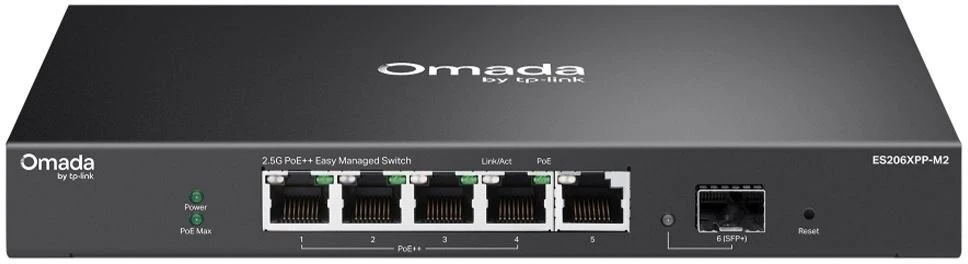 Šakotuvas Jungiklis TP-Link Omada ES206XPP-M2