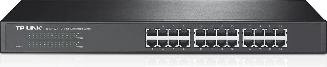Šakotuvas TP-Link 24-PORT-10/100MBIT/S-SWITCH - 24 10/100MBIT/S-RJ45-PORTS