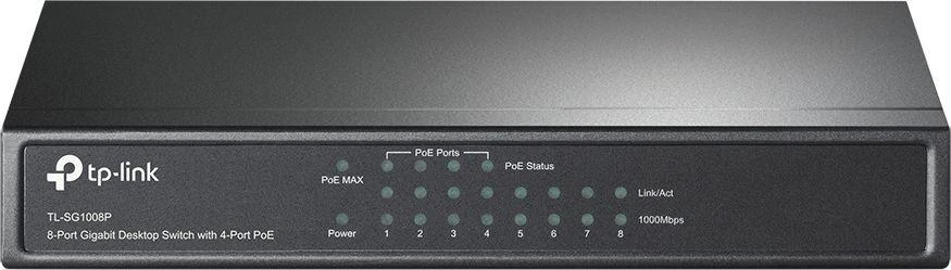 Šakotuvas Jungiklis TP-Link TL-SG1008P