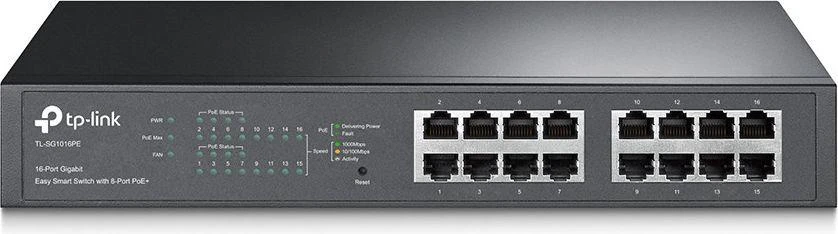 Šakotuvas TP-Link 16-P GIGABIT DESKTOP/RACKMOUNT - .