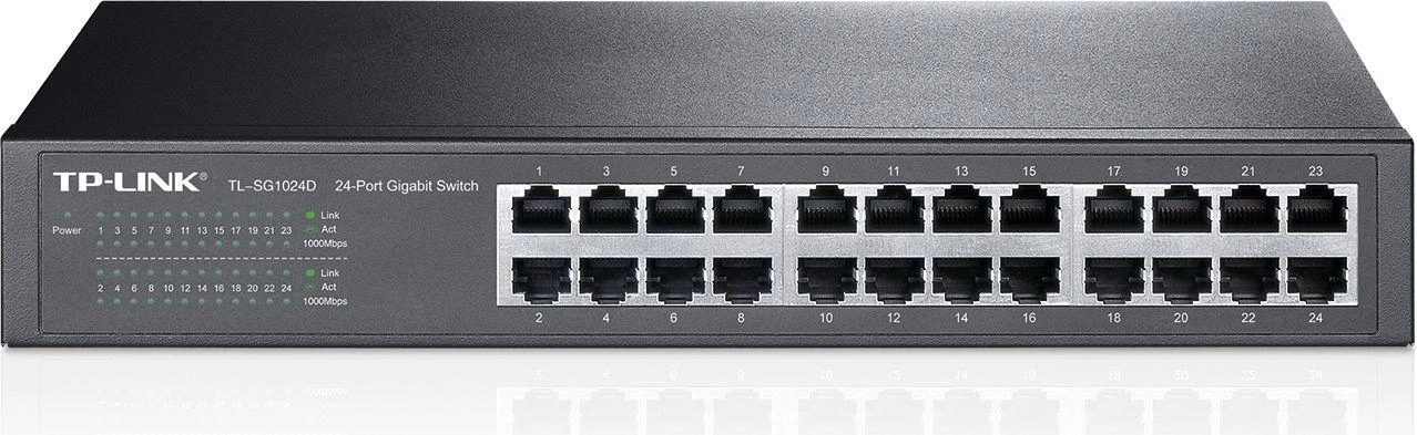 SWITCH TL-SG1024D 24 PRIEVADŲ TP-LINK