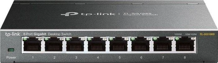 Šakotuvas TP-Link TL-SG108S - switch - 8 jungtys