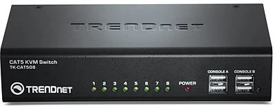 Šakotuvas Switch TRENDnet KVM 8-port CAT5 Switch - (TK-CAT508)