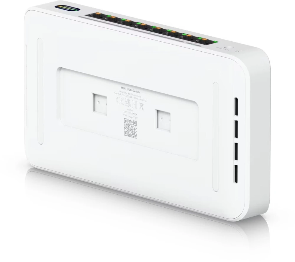 Šakotuvas Ubiquiti UDB-Switch 2.5G Ethernet (100/1000/2500) Maitinimas per Eternetą (PoE) Balta