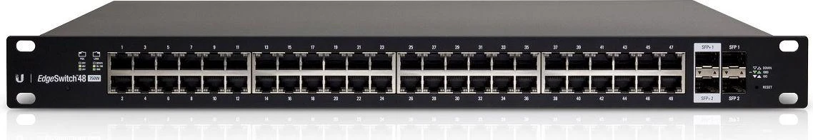 Šakotuvas Ubiquiti | EdgeSwitch | ES-48-500W | Tvarkomas žiniatinklis | Montuojamas ant stovo | Gigabit Ethernet (vario) jungtys kiekis 48 | SFP jungtys kiekis 2 | SFP+ jungtys kiekis 2 | 12 mėn.