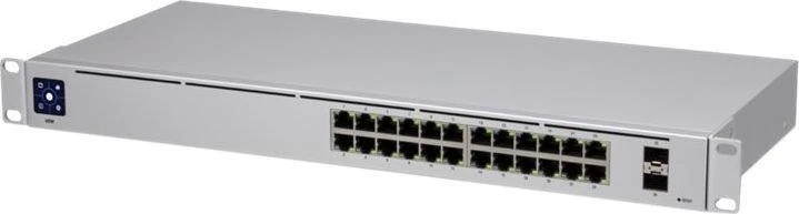 Šakotuvas UBIQUITI 24 prievadų Gigabit UniFi L2 jungiklis + 2x 1G SFP jungtys