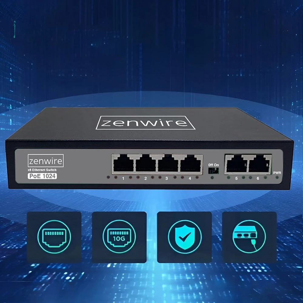 Šakotuvas Switch Zenwire 1024