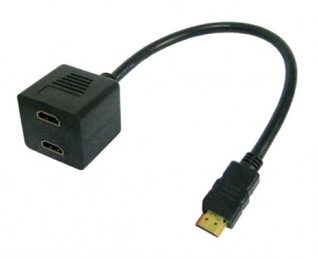 Techly Video Splitter Cable Hdmi M