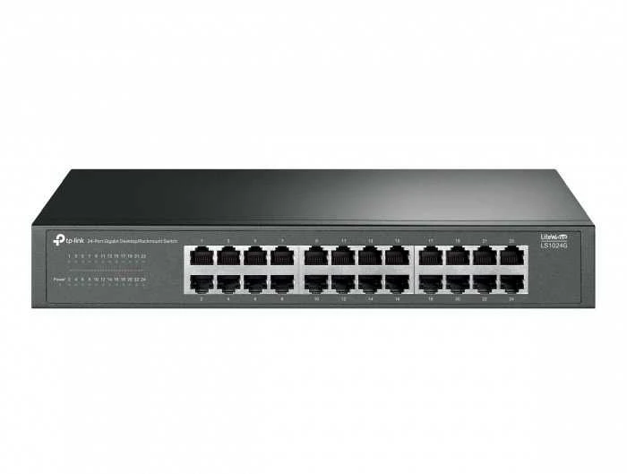 Šakotuvas TP-Link LiteWave komutatorius LS1024G (24xGbE, be ventiliatoriaus)