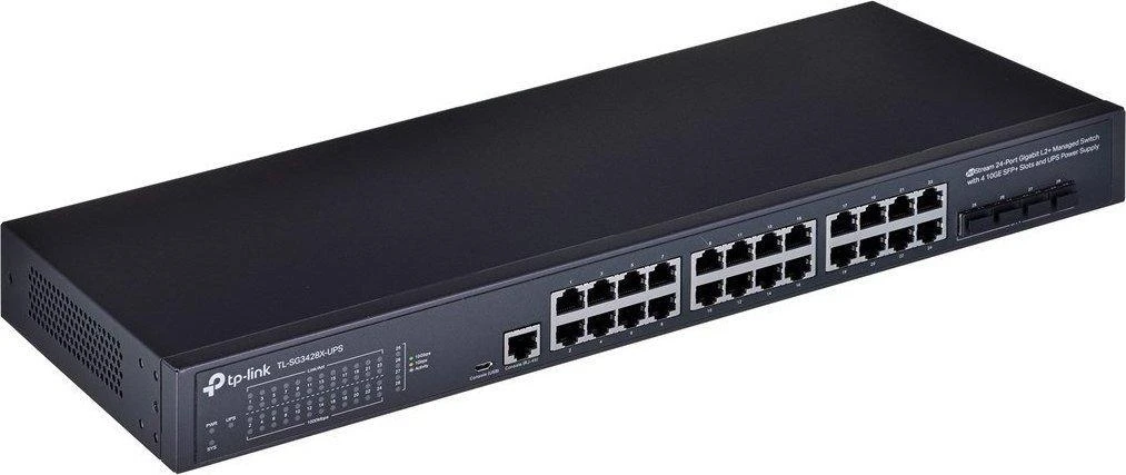 Šakotuvas TP-LINK TP-LINK komutatorius TL-SG3428X-UPS TLSG3428XUPS (TL-SG3428X-UPS)
