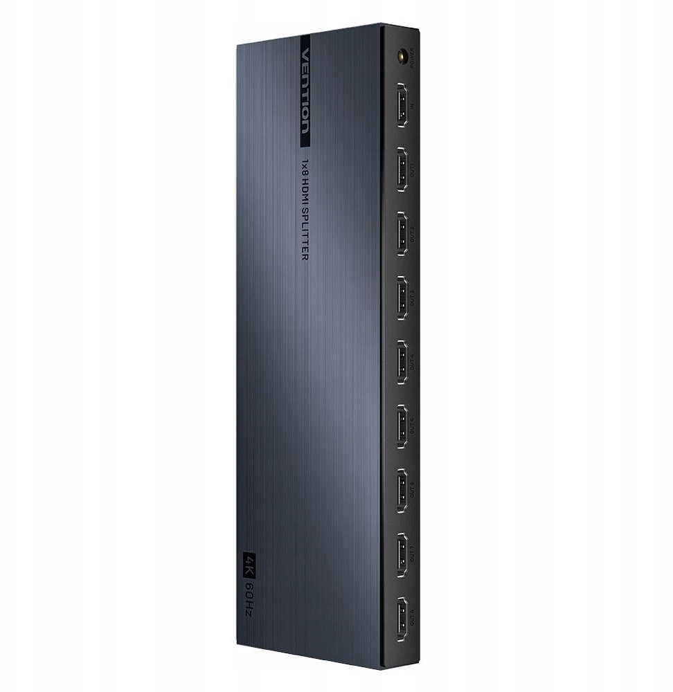 Šakotuvas Vention HDMI skirstytuvas Vention 1 įėjimas x 8 išėjimai 4K@60Hz