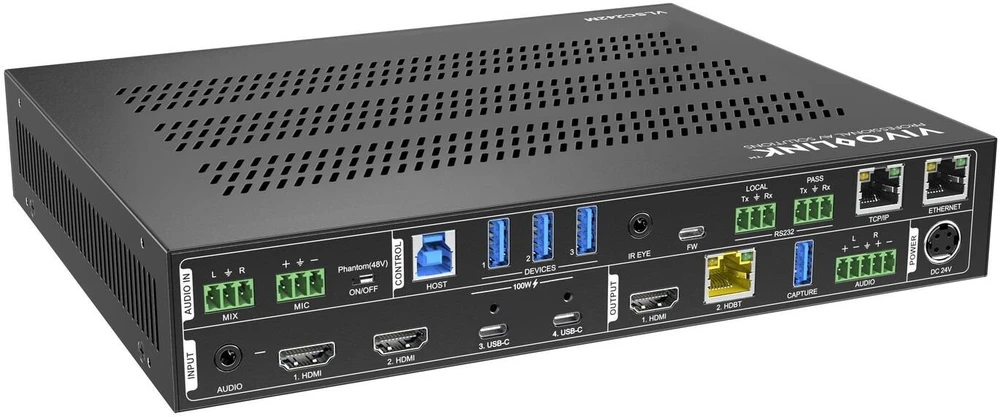 Šakotuvas „VivoLink“ „HDBaseT 3.0“ 18G 4X2 vientisas