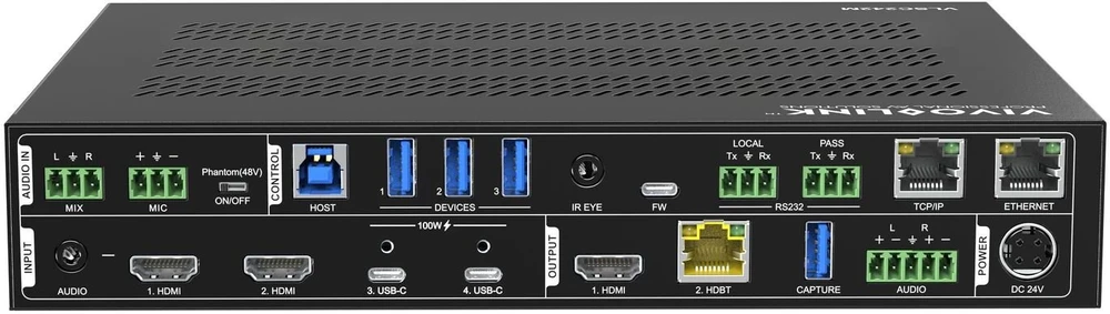 Šakotuvas „VivoLink“ „HDBaseT 3.0“ 18G 4X2 vientisas