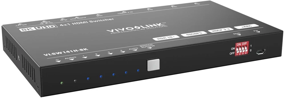 VivoLink HDMI switcher 4x1 8K@60Hz