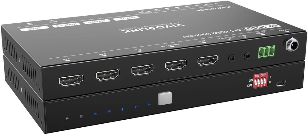 VivoLink HDMI switcher 4x1 8K@60Hz