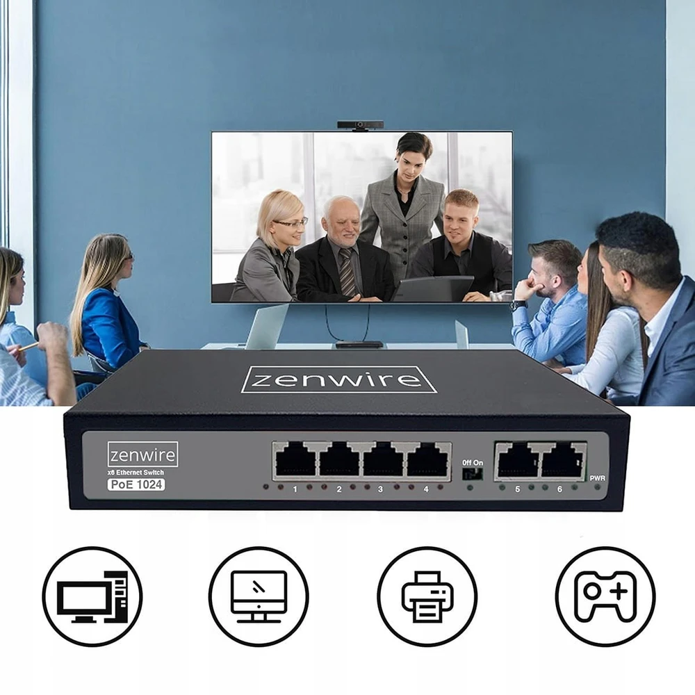 Šakotuvas Switch Zenwire 1024