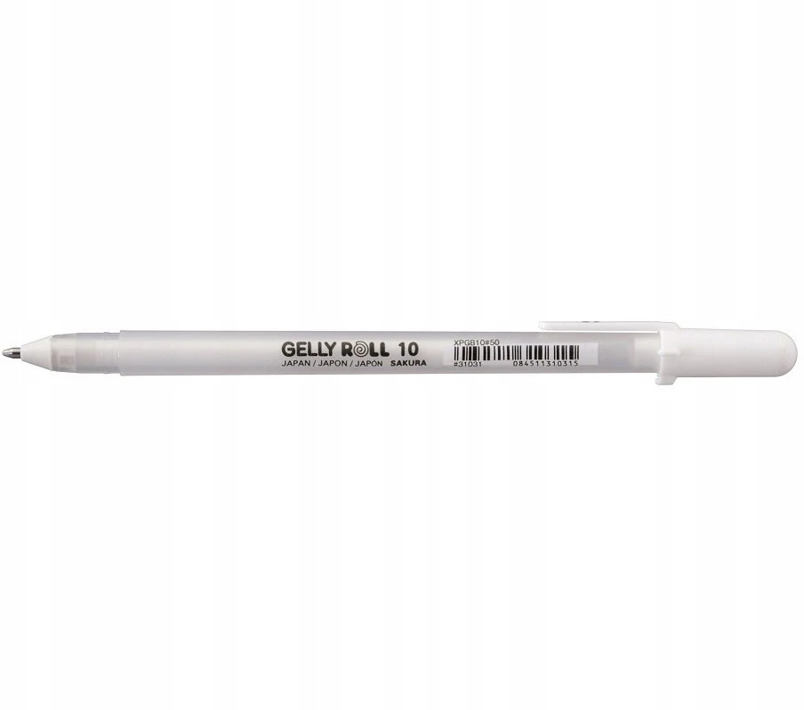 Rašiklis - Gelio rašalas - Balta - 0,5mm - Gelly Roll Basic 10 - Sakura