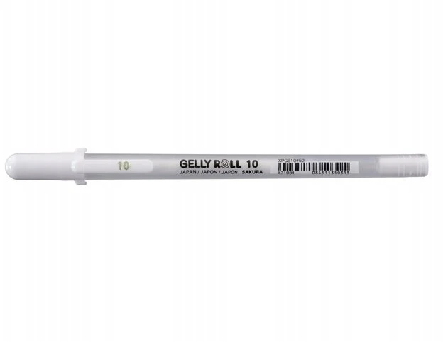 Rašiklis - Gelio rašalas - Balta - 0,5mm - Gelly Roll Basic 10 - Sakura