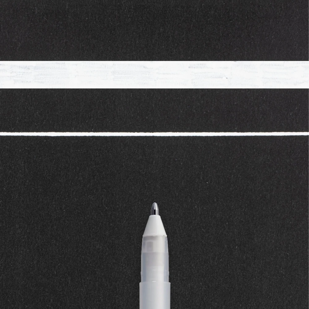 Rašiklis - Gelio rašalas - Balta - 0,5mm - Gelly Roll Basic 10 - Sakura