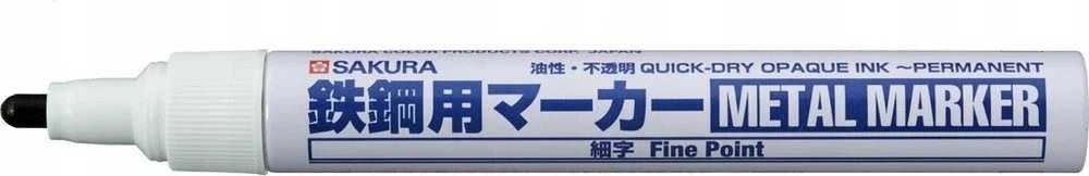 Sakura Marker METAL juoda cienki,