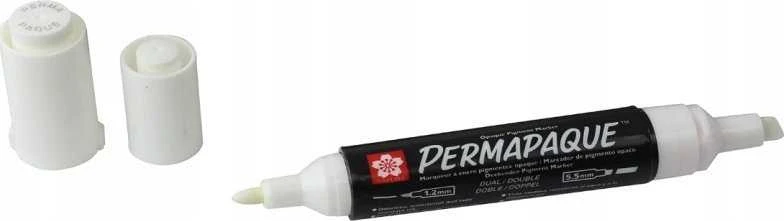 Sakura MARKER PERMAPAQUE DUAL POINT Baltas