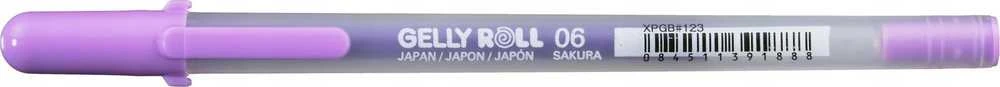Sakura Gelly Roll 06 levandinis rašiklis