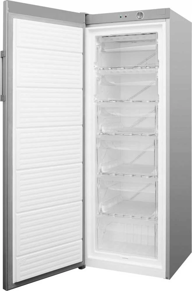 INDESIT | Šaldiklis | UI6 2 S | Energijos vartojimo efektyvumo klasė E | Stačias | Laisvai stovintis | Ūgis 167 cm | Bendra grynoji talpa 245 L | Sidabrinis