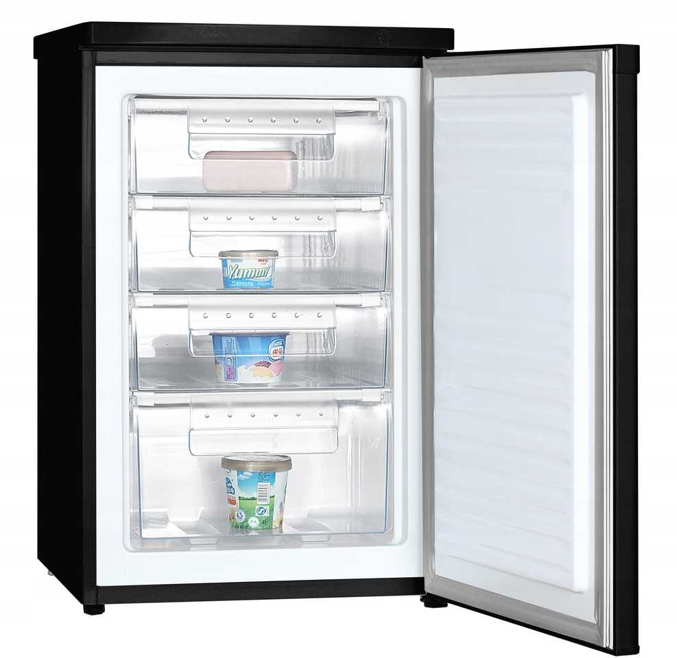 Vertikalus šaldiklis MPM-100-ZS-11 MPM 84L/55x58x85cm juodas