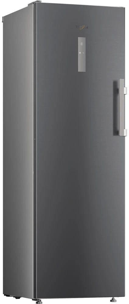 Sidabrinės spalvos šaldiklis Whirlpool WHMFF 6312 XP4