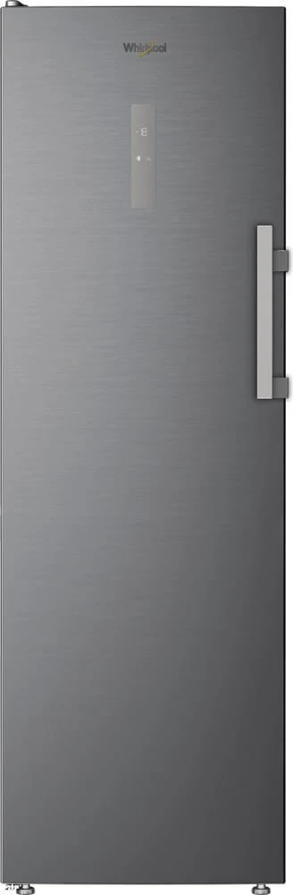 Sidabrinės spalvos šaldiklis Whirlpool WHMFF 6312 XP4