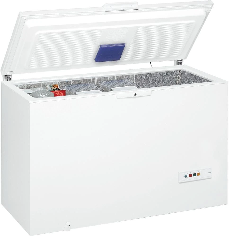 Laisvai pastatoma šaldymo dėžė Whirlpool lWHM39112, spalva: balta