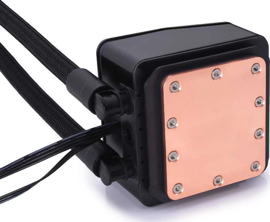 „Alphacool Core Ocean T38 360 mm“ skaitmeninis „viskas viename“ skysčio aušintuvas procesoriui