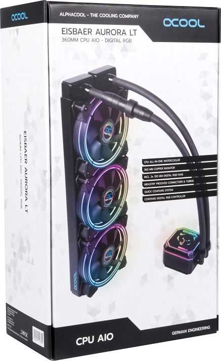 Alphacool Eisbaer Aurora LT360 vandens aušinimas (11679)